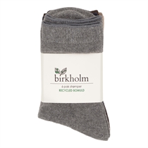 BIRKHOLM 6-Pak Strømper Mix